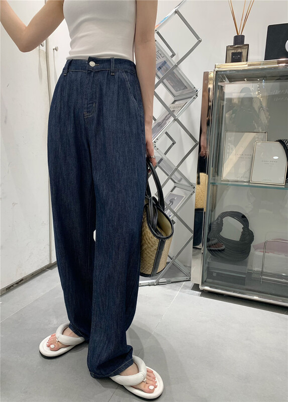 [t-platform] Korean personalized loose casual jeans v8575\cqw