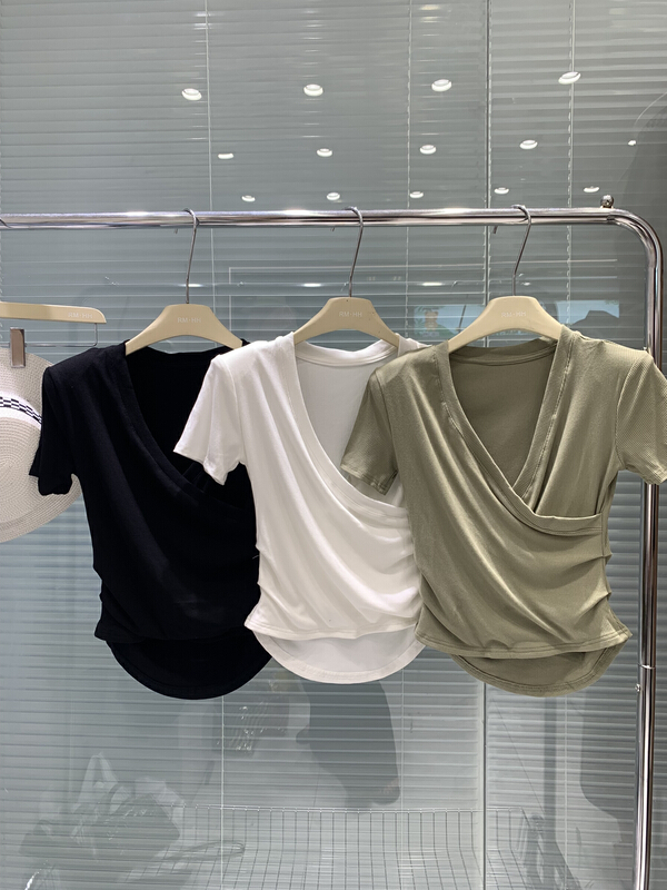 [rm.hh] clean version V-neck versatile shirt 2191\pcz