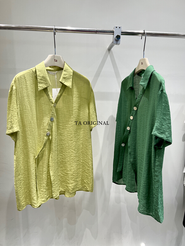 [TA] slit fashion versatile shirt 10812\ll