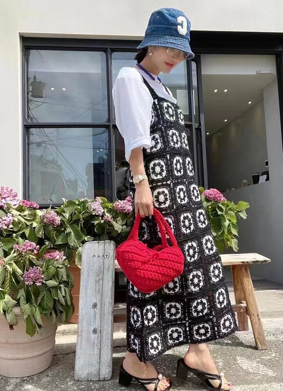 [xixi+] Vintage embroidered suspender dress c99009\wtt