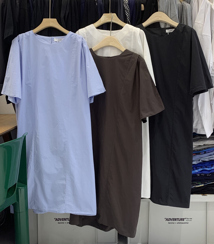 [sanbara] fashionable simple and fresh minority dress 9603\lsw