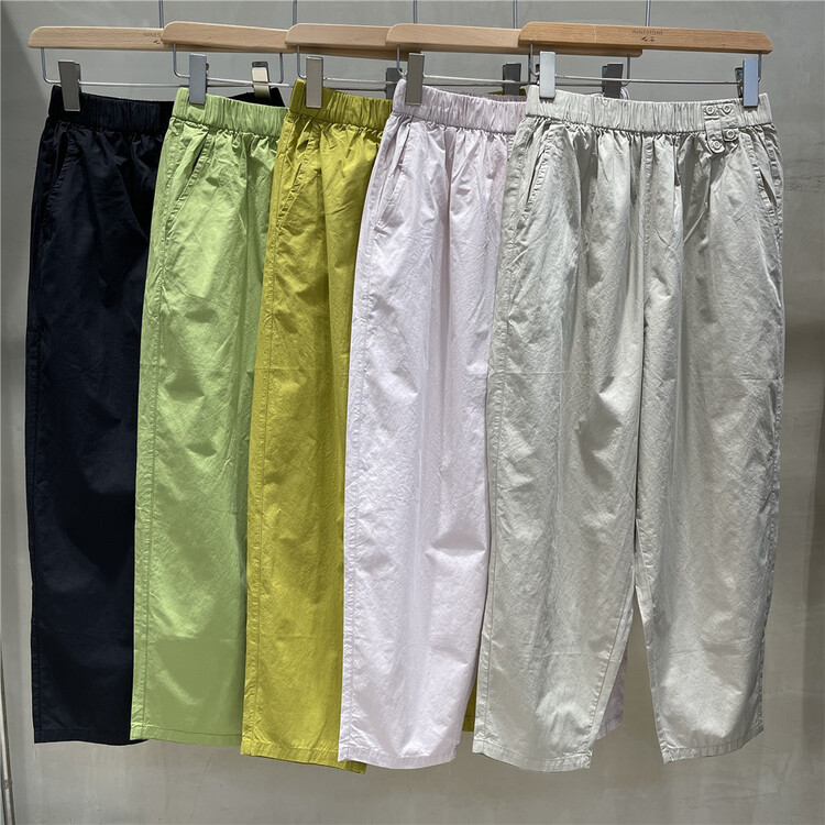[fabric] loose and versatile comfortable casual pants 862021\l