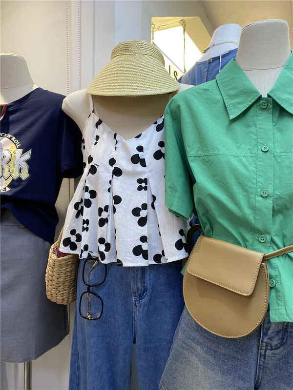 [the end of July] lady sweet flower vest / suspender 5610\hbx