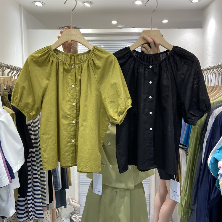[sayhello] fresh, simple and loose shirt 20982\l