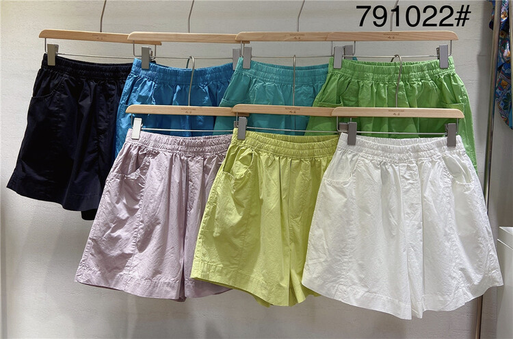 [ninestone nine stones] Japanese versatile simple casual shorts 791022\l