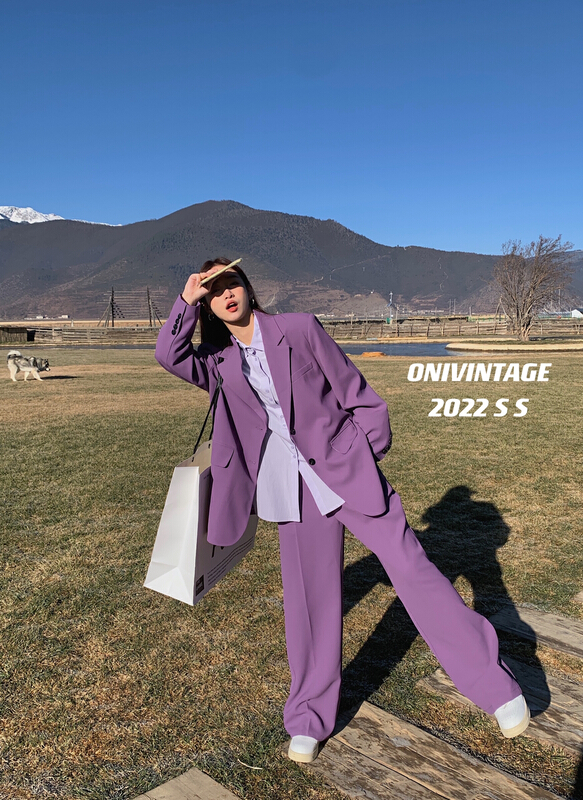 A new year in early spring! [onivinage oni] loose casual fashion suit oz222x4406\zxl