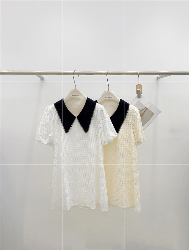 [Lemmy] doll neck cute comfortable dress 8660\hbx
