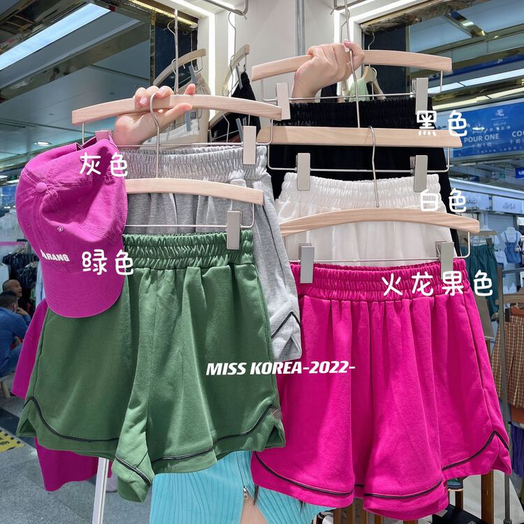 In early summer! [Miss Korea] loose and versatile comfortable casual shorts 6187\hbx