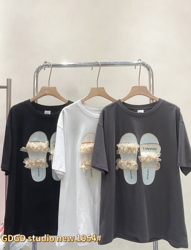 [gdgd] Korean design comfortable short sleeve T-shirt 1954\wtt