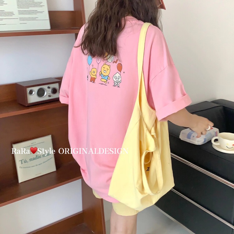 [rara] lazy fashion retro short sleeve T-shirt 79160\lsl