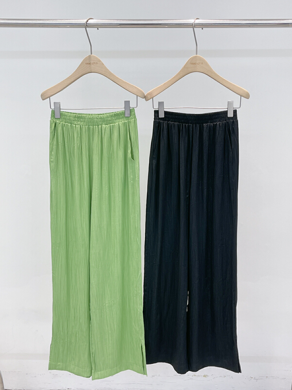 [Yang lotus] simple wrinkle texture casual pants s12241271\ozq