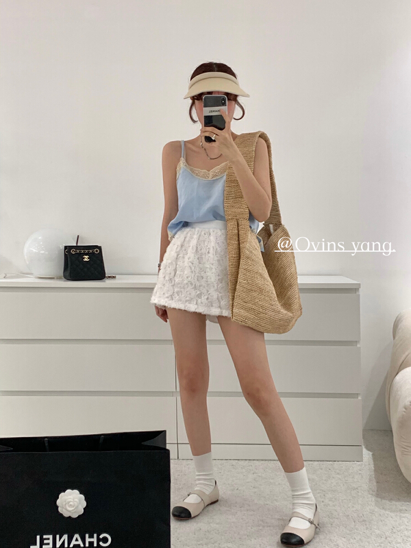 [ovinsyang] lace short sling 8708