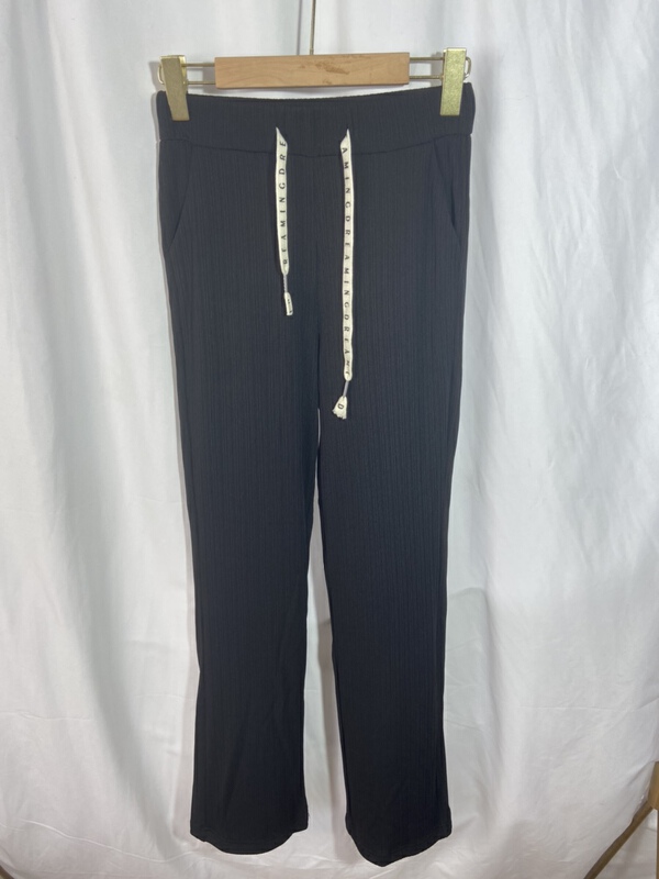 [Yi show shop] Vintage casual pants with drawstring design 1466\cl