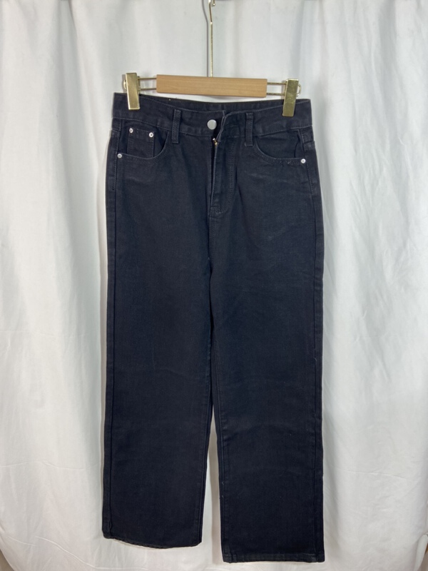 [Yi show shop] Korean style simple loose fitting jeans 1682\cl