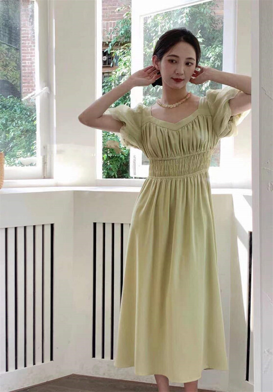 [Xiangli] fresh and slim dress 2020\pcz