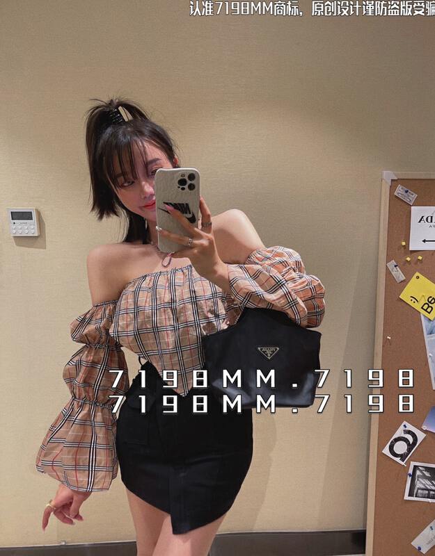 [7198/k2] Spice Girl Style Long Sleeve Shirt 22386\pcz