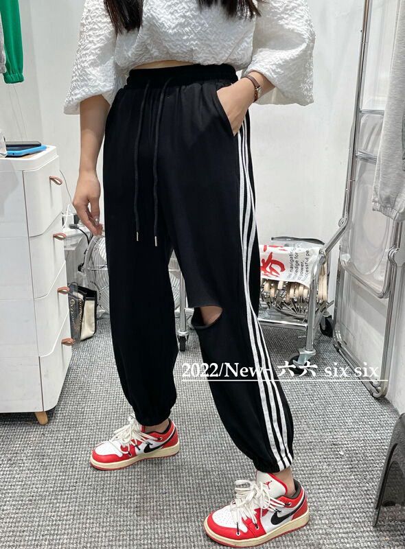 [66] simple casual pants ys4-190\l