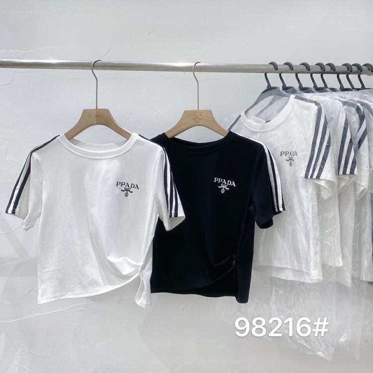 [ycnana] Korean casual simple letter short sleeve T-shirt 98216\lsw