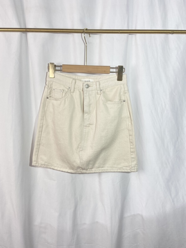 [Yi show shop] high waist simple slim skirt 1464\cl