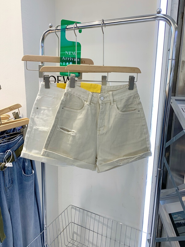 In early summer! [T.H] Korean loose and versatile denim shorts ys1-77017\lsw