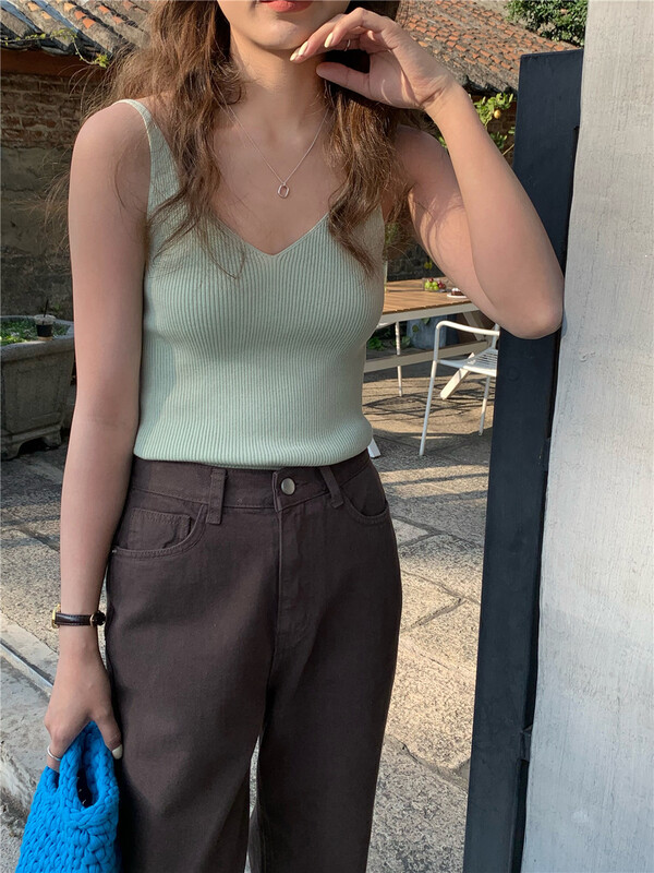 [feeding] simple solid color versatile vest ys4-711\cqw