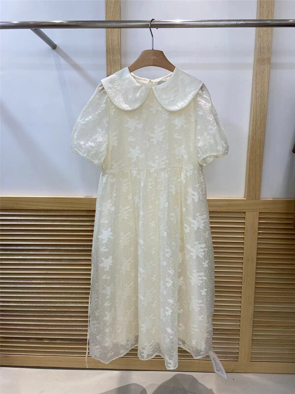 [xhm] sweet Embroidered Baby collar dress 2090\zjy