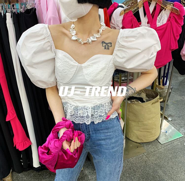 [ujtrend] simple solid color versatile shirt 114\wtt