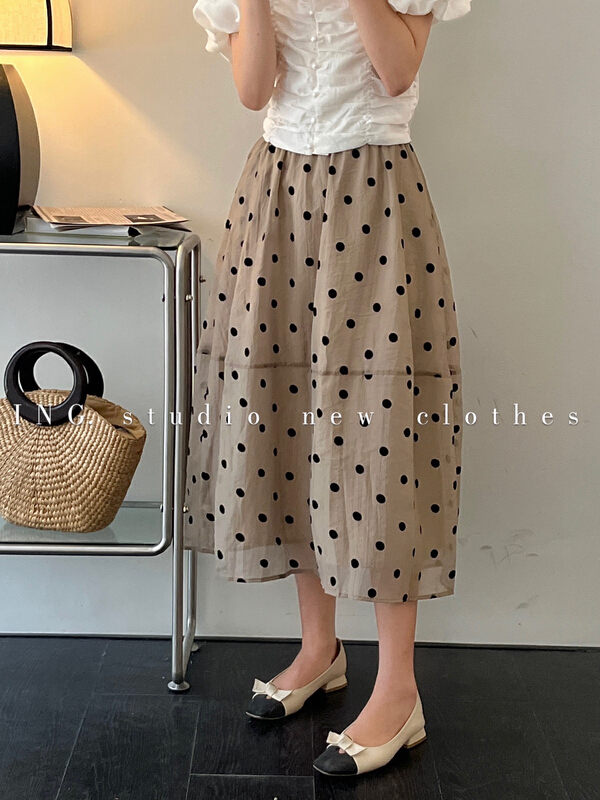 [ing] Korean wave point elegant skirt ing7870