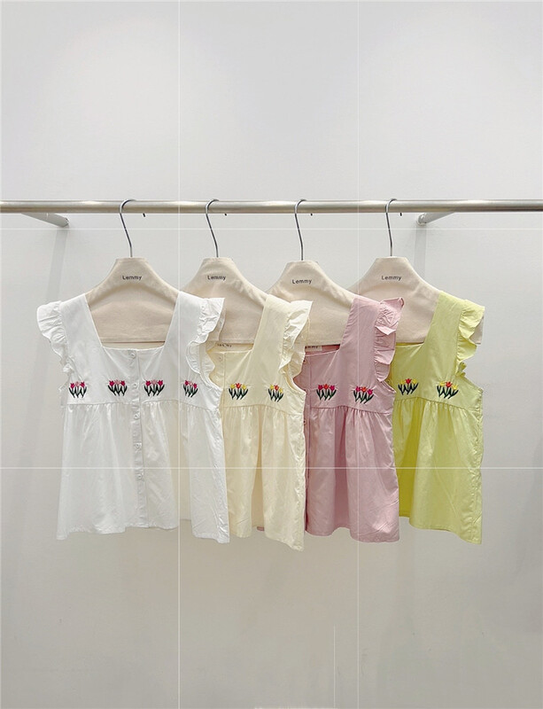 [Lemmy] embroidered gentle blouse 8658\hbx