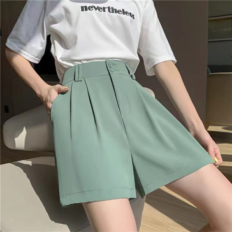 [Kiki studio] comfortable, breathable and wrinkle resistant suit casual shorts 5931\hjy