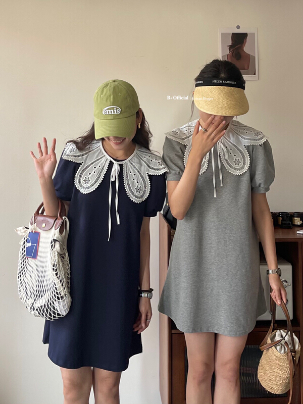 In early summer! [B plus] ins simple and versatile dress (with cape) 22-9269-2\hbx