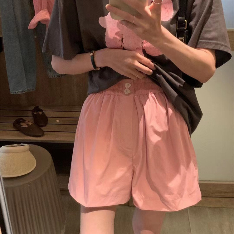 [h2-studio] Korean simple slim casual shorts a1001\hbx
