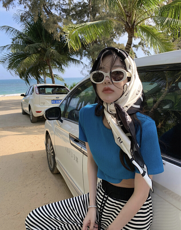 In early summer! [y.jia EJA] simple vitality basic short sleeve T-shirt ys1-7767\pcz