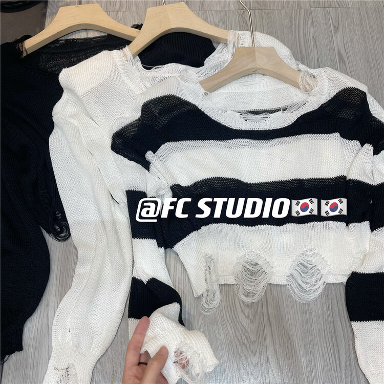 [FC] crew neck Pullover versatile shirt 907\pcz