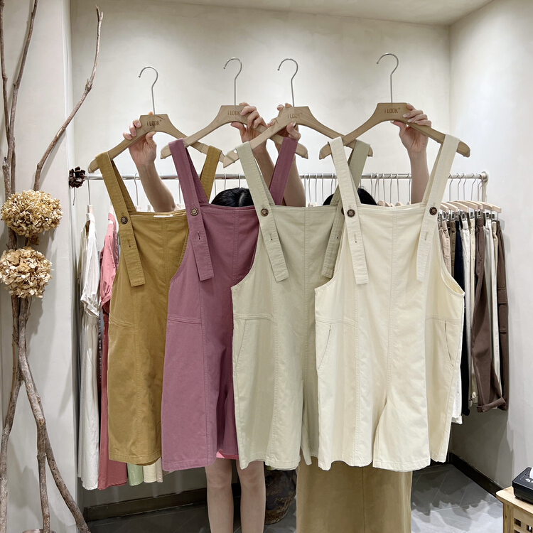 [I look] Japanese simple age reducing Jumpsuit 72020\zjy