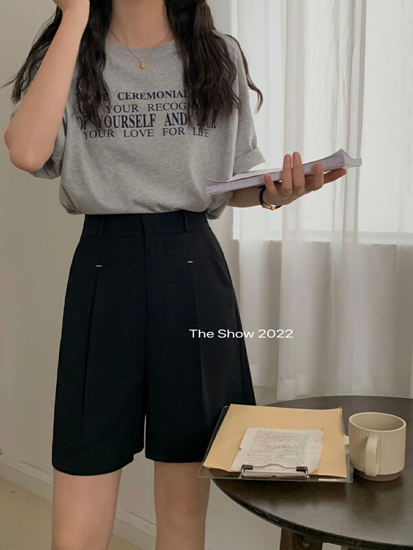 [the show] simple and versatile loose casual shorts 60227\cls