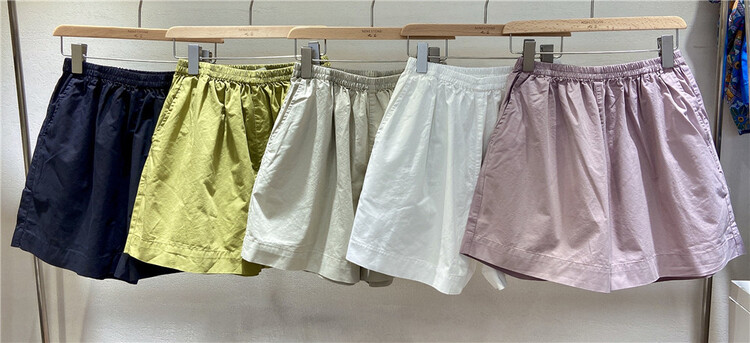 [ninestone nine stones] versatile loose and simple casual shorts 791018\l