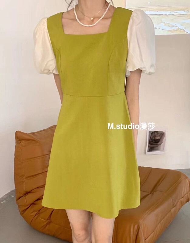 [MSTUDIO MANSA] simple and fashionable dress y6725\ll