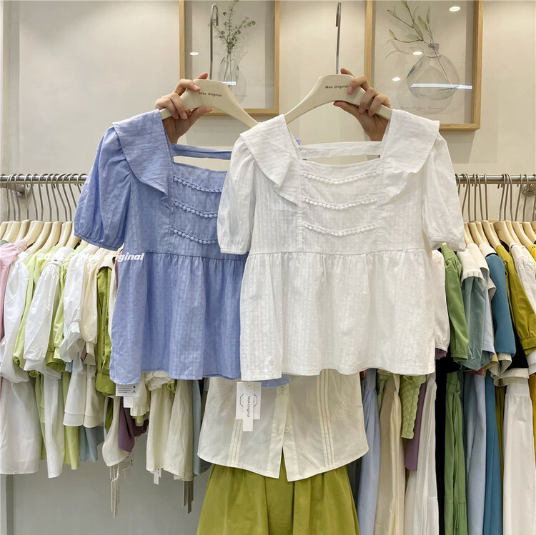 [Max original] simple and versatile short shirt 98256\hbx
