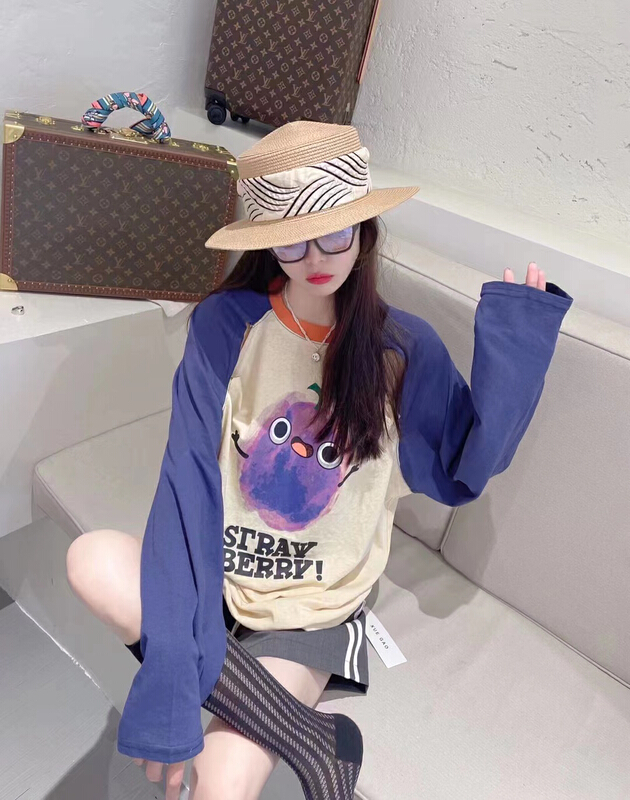 [Qixi] fashionable and interesting fruit sunscreen shirt 8966\xyy