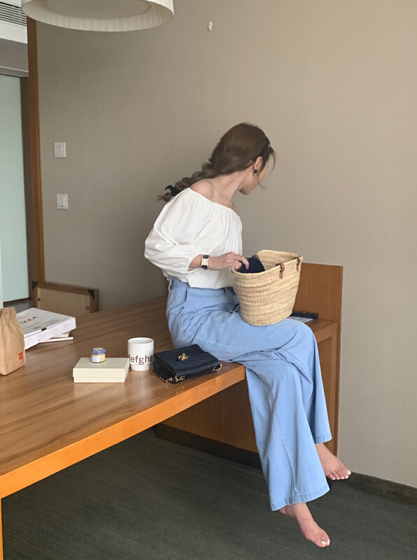 [vivis type] thin ultra comfortable wide leg jeans 7770\hjy
