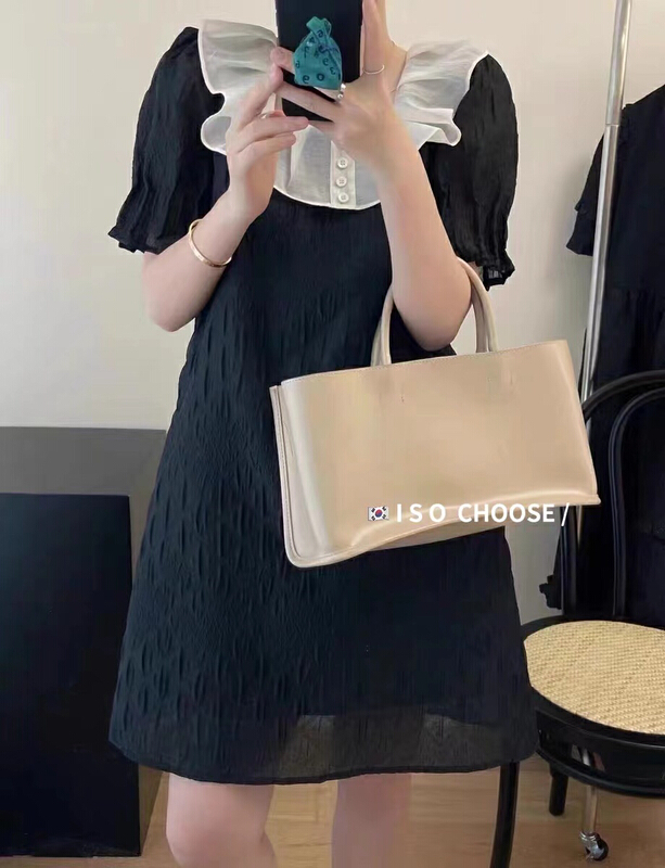 [ISO Korean] French small design gentle dress 3136\hjy