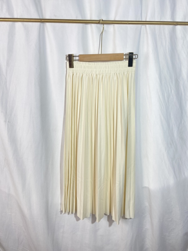 [Yi show shop] elastic waist high waist slim skirt 1422\cl