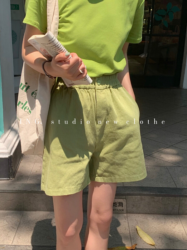 In early summer! [ing] Korean simple and versatile casual shorts ing-7718\hbx
