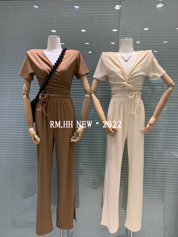 [rm.hh] simple slim fitting shirt + slim relaxed Pants Set 2154\pcz