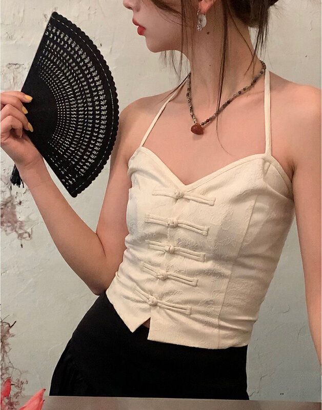 [wgwe] summer outerwear design niche short Chinese shirt 1830\pcz