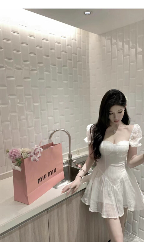 [clothing] French Style Bubble Sleeve Jumpsuit 948\pcz