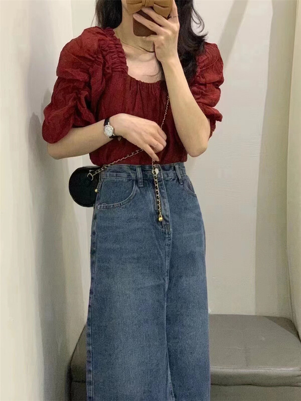 [hey Bella] niche fashion classic shirt ys1-3037\ll