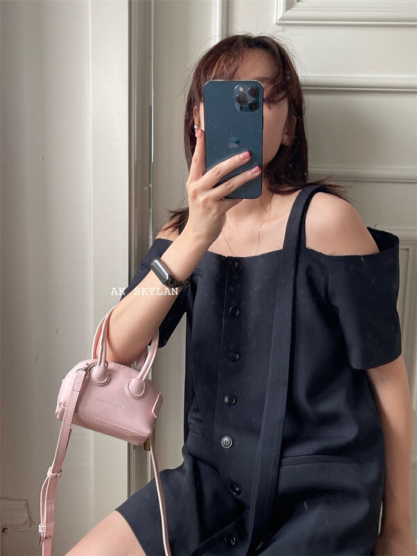 [TZM] Korean fashion off shoulder dress 2900\lsw