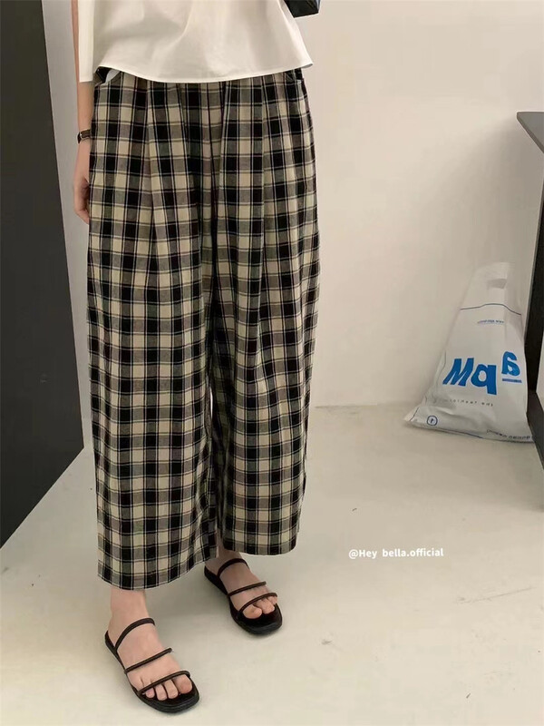 [hey Bella] striped Korean slim casual pants 2967\ll
